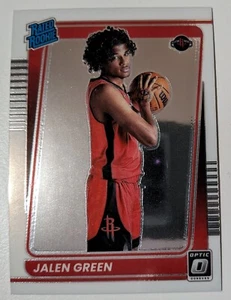 2021-22 Donruss Optic #159 Rated Rookie Jalen Green Houston Rockets RC - Picture 1 of 2