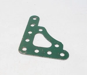 Original Meccano Corner Gusset - 1930's dark green - (part 108) - Picture 1 of 1