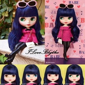 Hasbro Exclusive Neo Blythe Doll Curly Blue Babe NRFB - Picture 1 of 5