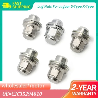 5 piezas tuercas para Jaguar tipo S base sedán 4 puertas 3,0 L 2000-2008 C2C35294010 NUEVO Foto 1 de 4