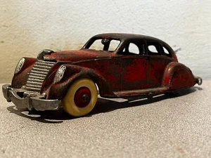 Auto d'epoca in ghisa anni 30-40 Lincoln Zephyr prodotta da Hubley - Foto 1 di 16