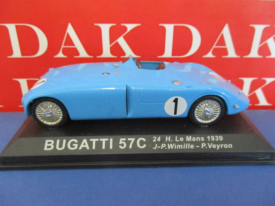Die cast 1/43 Modellino Auto Bugatti 57C NO VETRO NO SCATOLA NO MIRROR NO BOX - Immagine 1 di 4