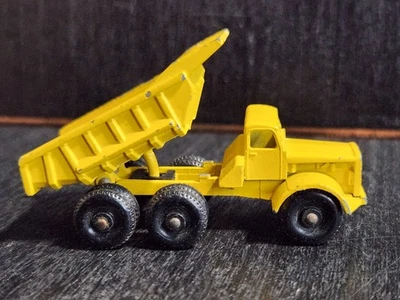 MATCHBOX LESNEY #06 EUCLID 10 WHEEL QUARRY DUMP TRUCK VINTAGE ORIGINAL DIECAST - Image 1 of 4