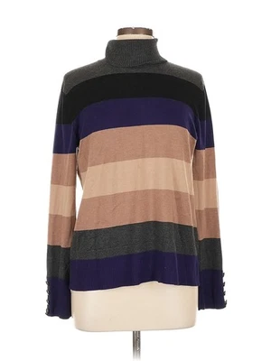 Suéter Investments Mujer Marrón Cuello Alto L Foto 1 de 4