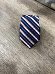 Men’s Jos A Bank Heritage Collection Tie 100% Silk Striped Pattern Classic NWT - Picture 1 of 7