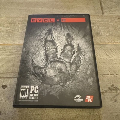 Evolve PC Video Game 2015 Complete W Manual 4 Discs EUC Turtle Rock 2K - Image 1 of 4