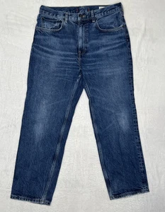 Zara Denim Jeans Straight Leg High Rise Women’s 10 Blue - Picture 1 of 14