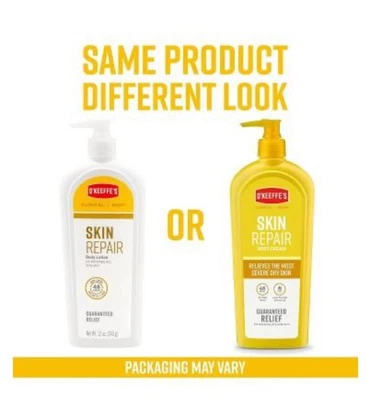 Loción corporal O'Keeffe's Skin Relief & Repair para piel extremadamente seca | Sin perfume Foto 1 de 4