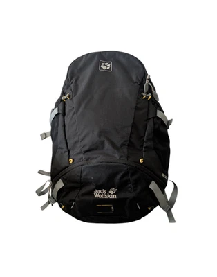 Jack Wolfskin ACS air control system Hiking Travel outdoor backpack Black - Imagen 1 de 4