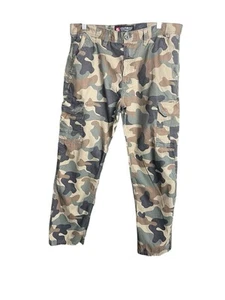 Southpole Camo Pants Sz 38 Grunge Y2K Casual Outdoor Hunting Military Vintage - Picture 1 of 9