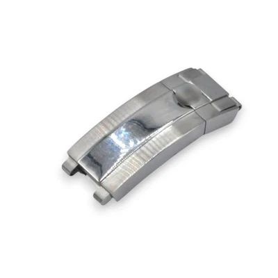 Polish Silver Steel Clasp For Rolex Glide-Lock Submariner, GMT, Daytona, DeepSea - Image 1 of 4