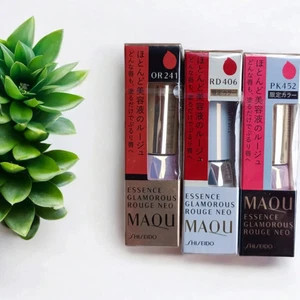 Shiseido Maquillage wholesale 3 lipsticks Essence Glamorous Rouge Neo PK OR RD - Picture 1 of 1