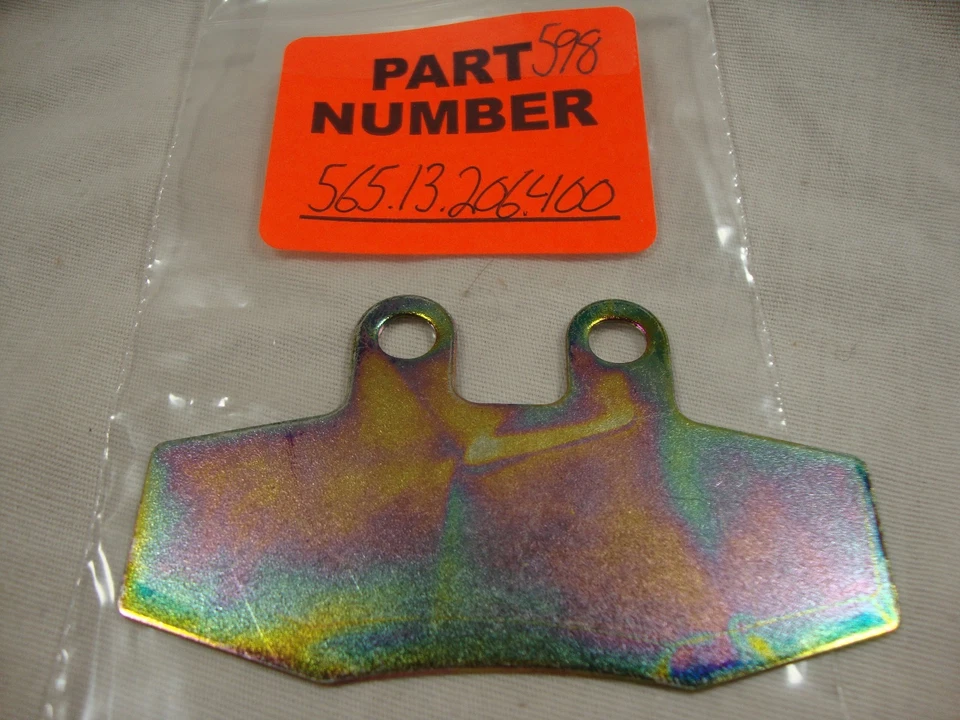 NOS KTM 56513206400 brake pad spacer 1mm 1988-1992 125 250 300 350 500 600 - Image 1 of 1