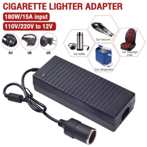 AC 110V 220V auf DC 12V 15A Adapter Netzteil Wandler Ladegerät Trafo - Bild 1 von 12