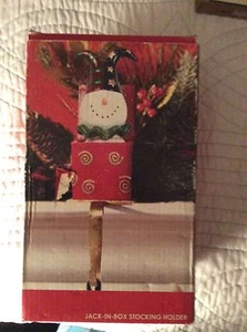 Jack-in-box stocking holder - Picture 1 of 3