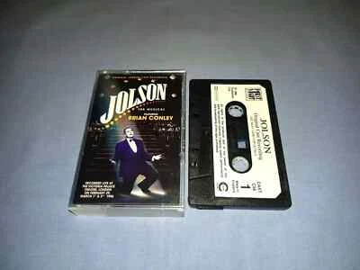 JOLSON THE MUSICAL ORIGINAL LONDON CAST RECORDING CASSETTE TAPE ALBUM - Image 1 of 2