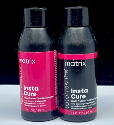 Matrix Total Results Insta Cure Shampoo & Conditioner MINI Set Duo 1.7oz 50ml Ea - Image 1 of 2