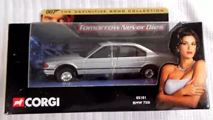 CORGI BMW 750i DOMANI NON MUORE MAI DEFINITIVE BOND COLLECTION 007 PRESSOCAST 05101 - Foto 1 di 3
