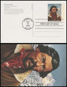 USA3 #UX194 U/A FIRST DAY CARD FDC Legend of the West Jim Beckwourth - Picture 1 of 1