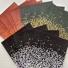 Stampin Up METALLIC & SHIMMER Specialty PAPER 12 6x6 Sheets + 2 Extras!