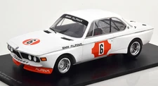 Spark BMW 3.0 CSL WINNER MONZA 1973 Lauda/Muir #6 in 1/18 Scale New Release!