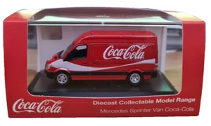 Mercedes Sprinter Coca Cola Scala 1/76 - Oxford 76MSV007CC - Nuovo - Imagen 1 de 6