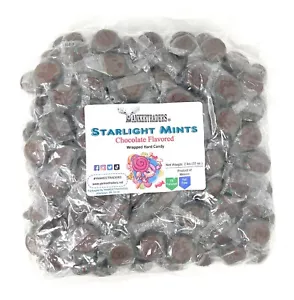 Chocolate Starlight Mints, 2 lbs. ~ YANKEETRADERS® ~ FREE SHIPPING - Picture 1 of 3
