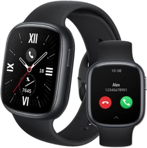HONOR Watch 4 Smartwatch Bluetooth 1,75" Display AMOLED Nero Fitness - SIGILLATO - Afbeelding 1 van 6