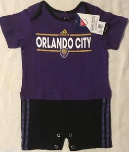Traje de mono ""corto y camisa"" adidas MLS Orlando City SC 12 meses - Imagen 1 de 4