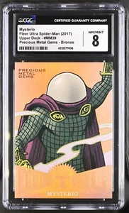 Mysterio Fleer Ultra Spider-Man #MM39 (2017) PMG Bronze CGC 8 - Picture 1 of 2