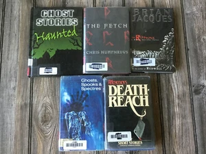 Lot of 5 Scary Ghost Story Boosk by Jacques, Humphreys, Hitchcock, Molin - Picture 1 of 7