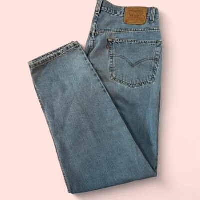 Jeans Levis 550 vintage años 90 calce relajado desteñidos desgastados para hombre Levi's 550 Foto 1 de 4