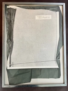 Original - Christo - Wrap In Wrap Out - Handsigned - 1969 Print - 23" x 31" - Picture 1 of 2