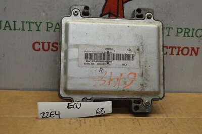 Chevrolet Uplander 2005 unidad informática motor ECU 12591279 módulo 63-22E4 Foto 1 de 4
