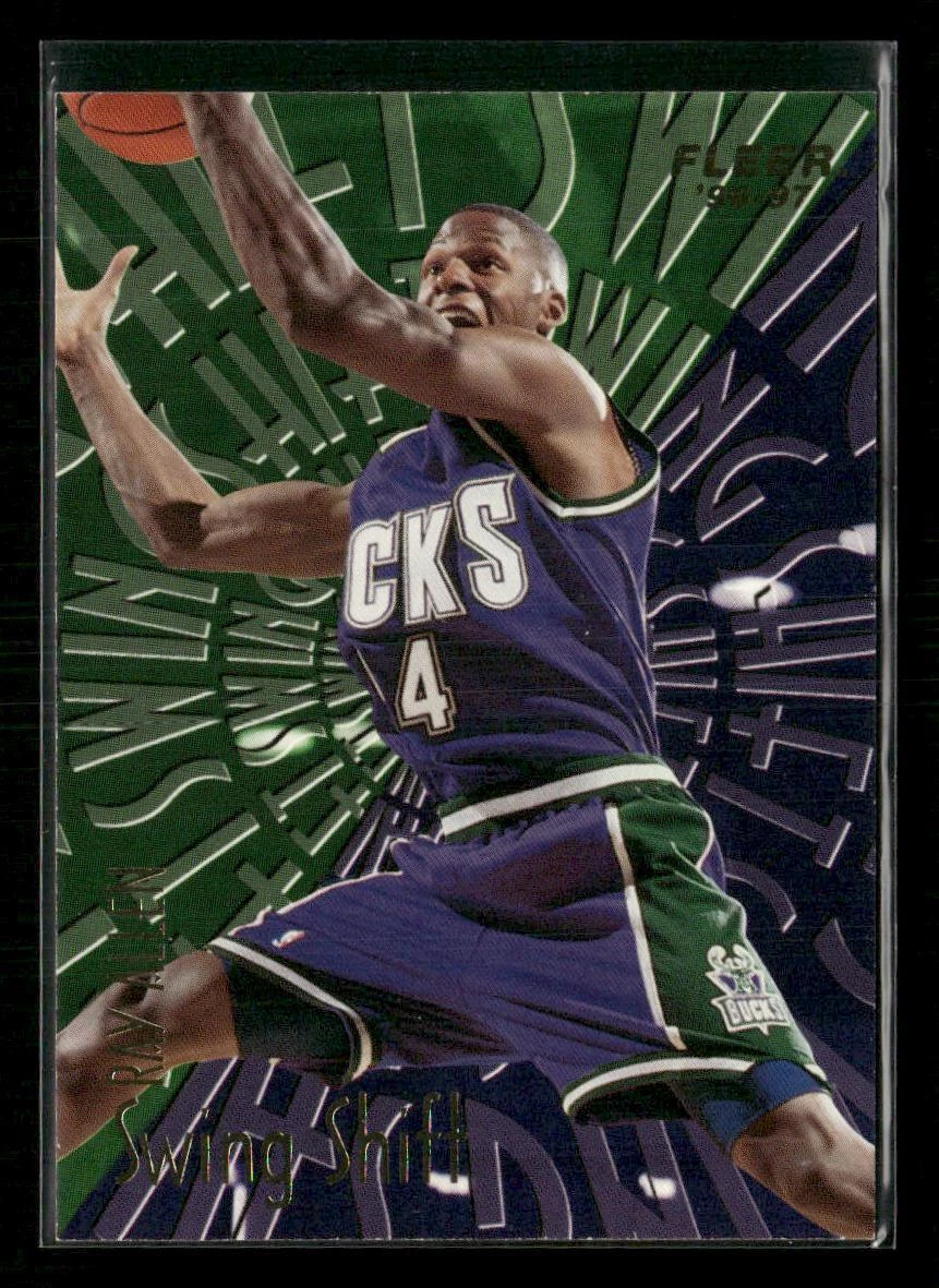 1996-97 Fleer European #1 Ray Allen Swing Shift RC