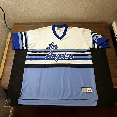 Camiseta Vintage Lakers Minnesota Azul Fabricada nos EUA Madeira Los Angeles Kobe Bryant - Imagem 1 de 4
