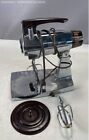 Vintage Chrome Brown Sunbeam Mixmaster 12 Speed Stand Mixer Motor Base - AS IS