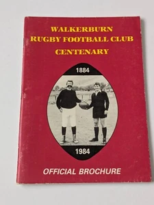 Folleto Walkerburn Rugby Club Centenario 1884-1984 - Imagen 1 de 7