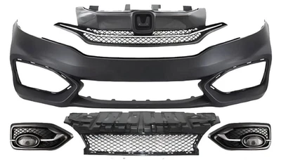 Kit de montaje de cubierta de parachoques delantero fascia y rejilla para Honda Civic Coupé 2014-2015 Foto 1 de 4