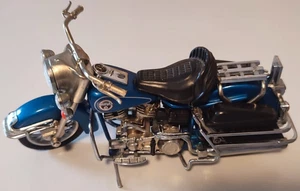 Harley Davidson Electra Glide Blau-Metallic 1:15 Motorrad-Modell Matchbox 1992 - Bild 1 von 14
