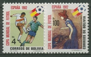 Bolivia 1982 Mundial España Cuadro Picasso 987/88 MNH. - Imagen 1 de 1