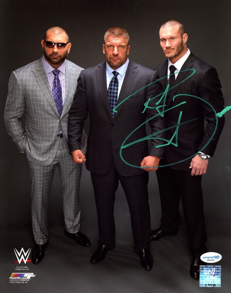 *ARCHIVO FOTOGRÁFICO ORIGINAL* WWE NXT RANDY ORTON FIRMADO 11x14 ACOA AUTO Foto 1 de 1