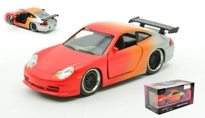 MODELLINO AUTO STATICO JADA PORSCHE 911 GT3 PINK SLIPS RED/SILVER SCALA 1:32 - Immagine 1 di 4