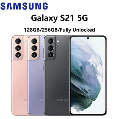 Neu Samsung Galaxy S21 5G SM-G991U 128GB/256GB Android Ohne Simlock Smartphone - Bild 1 von 4
