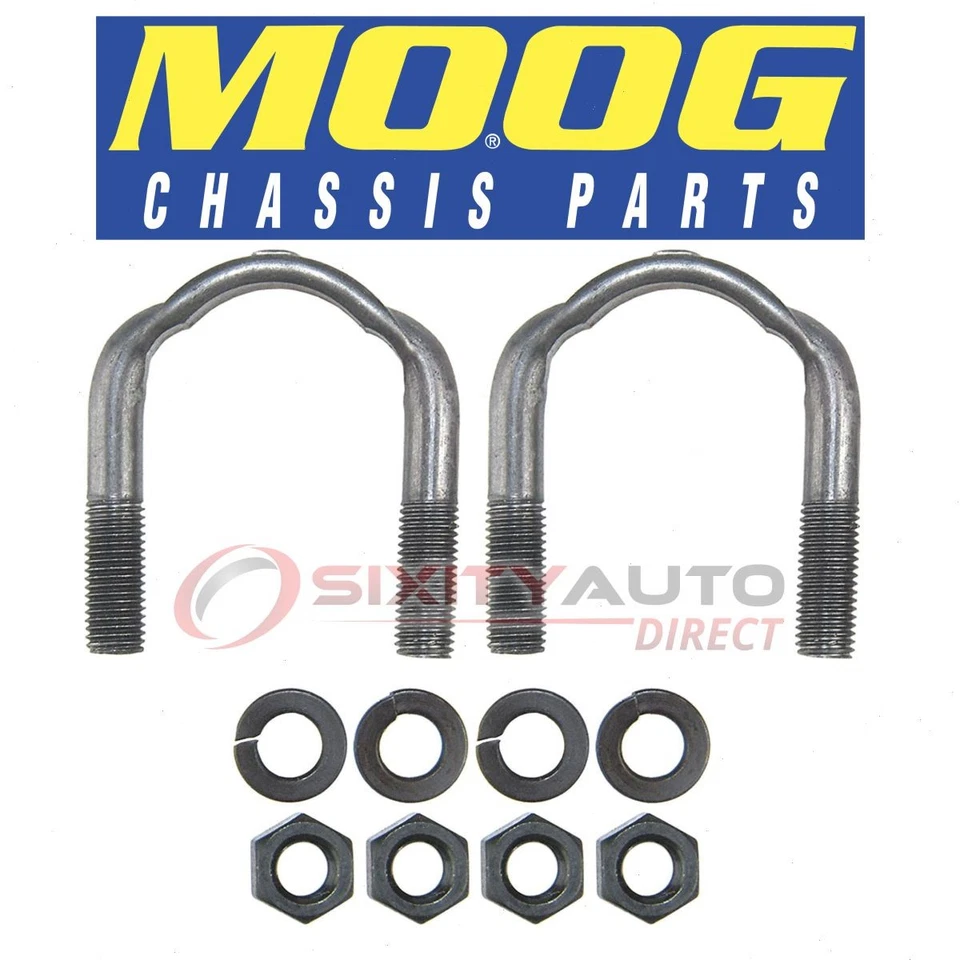 MOOG Rear Universal Joint U-Bolt Kit for 1967-1979 Mercury Cougar 4.7L 5.0L sk Foto 1 de 4
