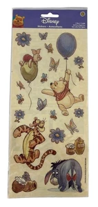 1 Vintage Disney Sandylion Sticker Winnie The Pooh Tigger Eeyore Piglet 12 x 5.5 - Picture 1 of 3