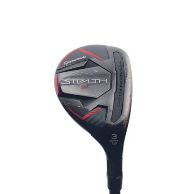 Used TaylorMade Stealth 2 3 Hybrid / 19 Degrees / Stiff Flex - Image 1 of 4