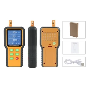 Indoor Digital Air Quality Tester Detector Portable Air Quality Monitor Measures - Photo 1/8