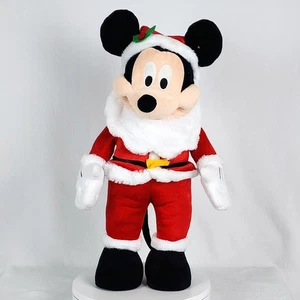 Mickey Mouse Santa Clause Christmas 23" Porch Greeter by Disney-Gemmy Industries - Picture 1 of 13