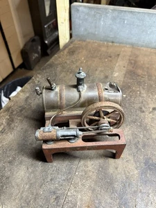 Vintage Old Weeden Trademark caldaia motore a vapore scala metallo modellino giocattolo parti USA - Foto 1 di 18